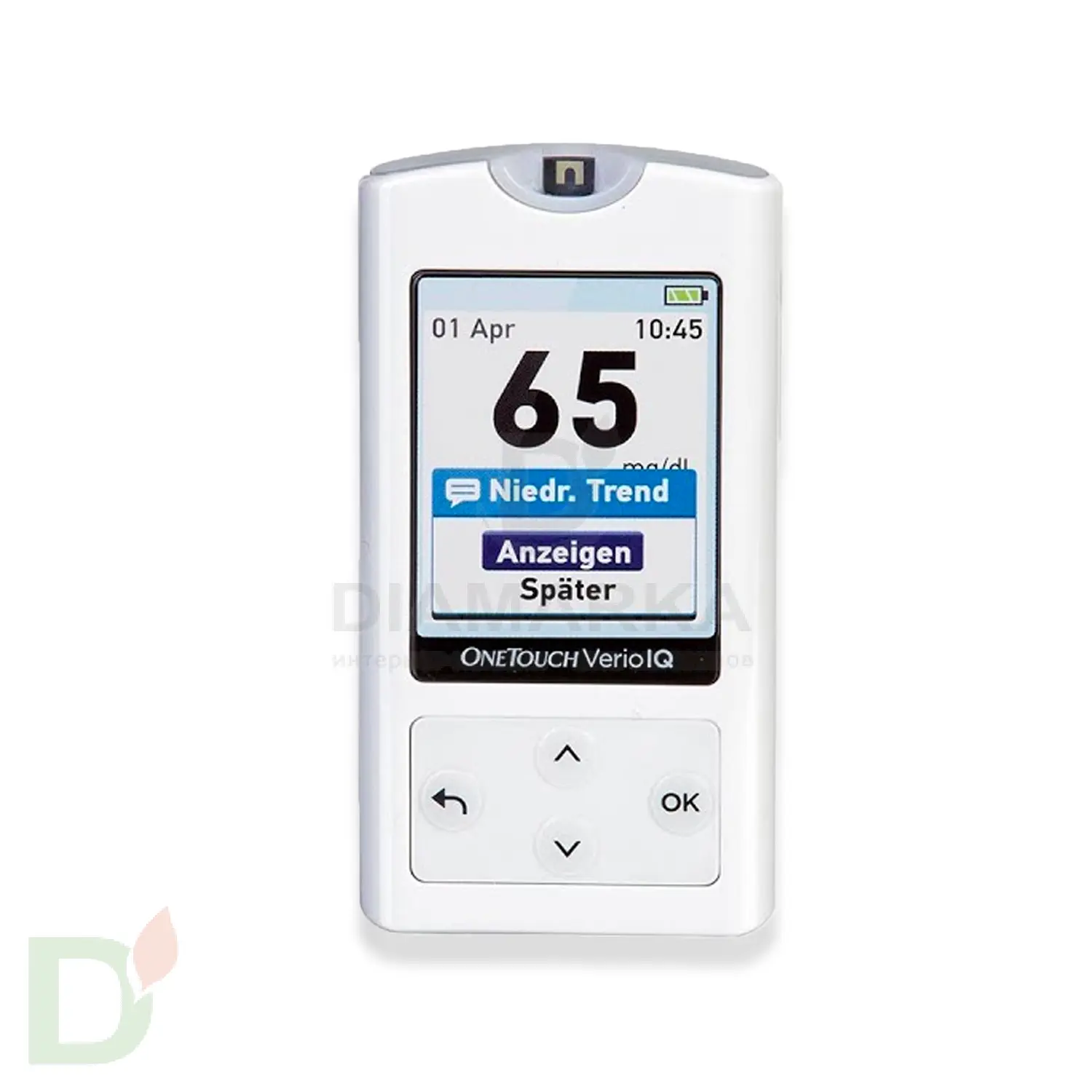 Глюкометр с цветным экраном OneTouch Verio IQ в интернет-магазине