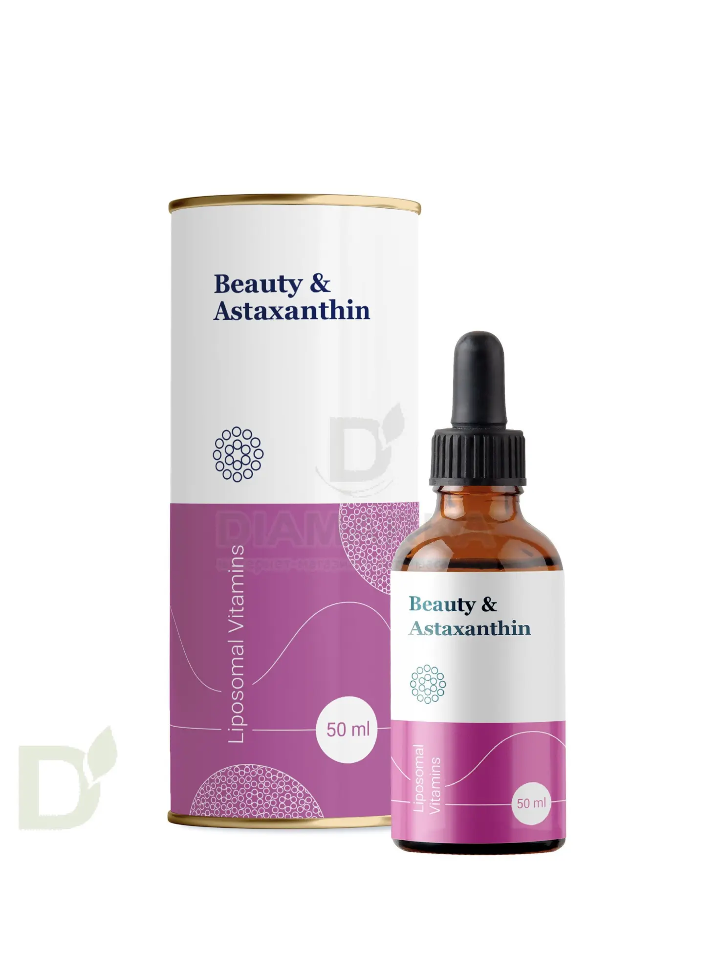 Витамины Liposomal Vitamins Astaxanthin/Астаксантин 50мл флакон в интернет-магазине