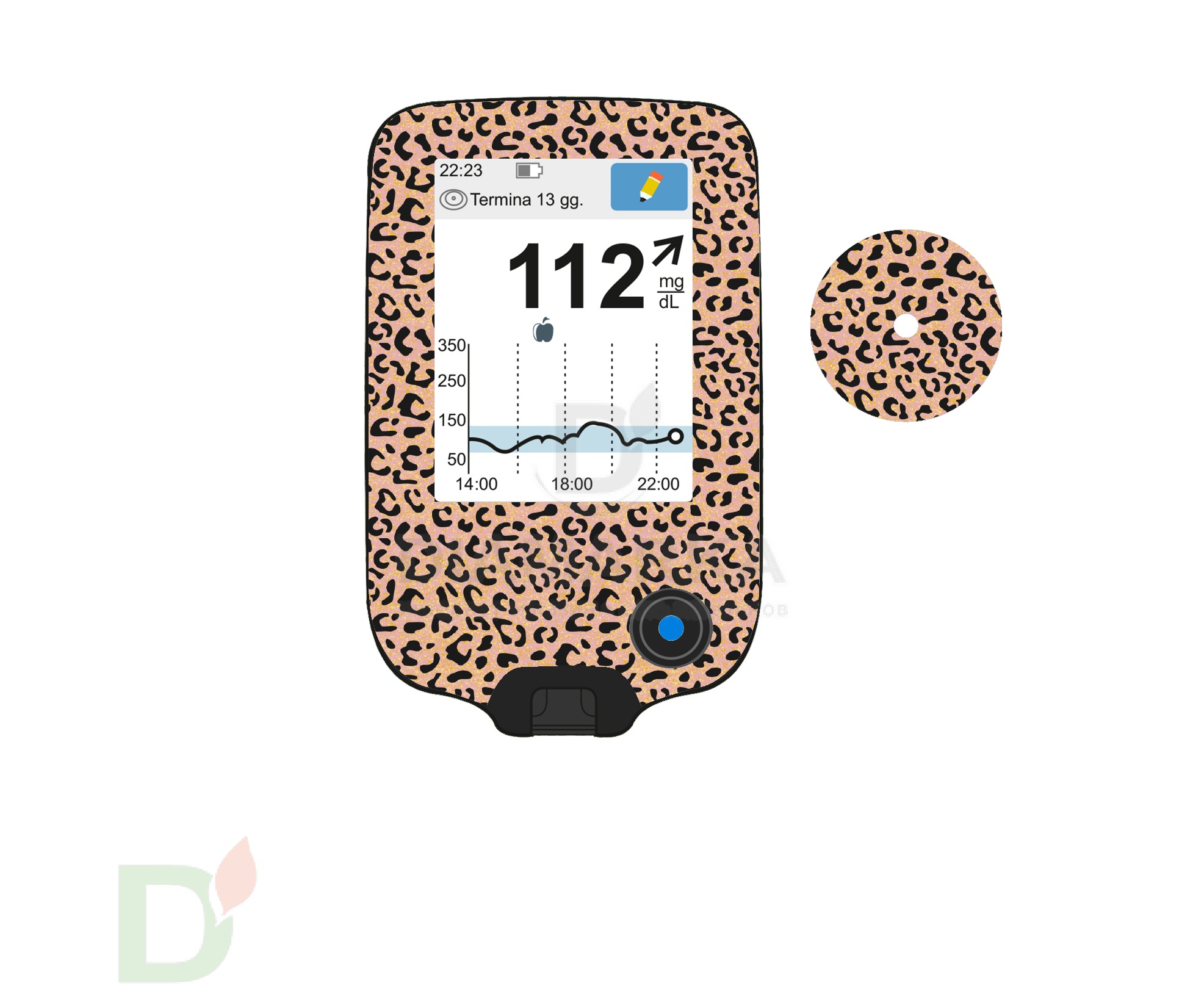 Наклейка на ридер FreeStyle Libre и сенсор