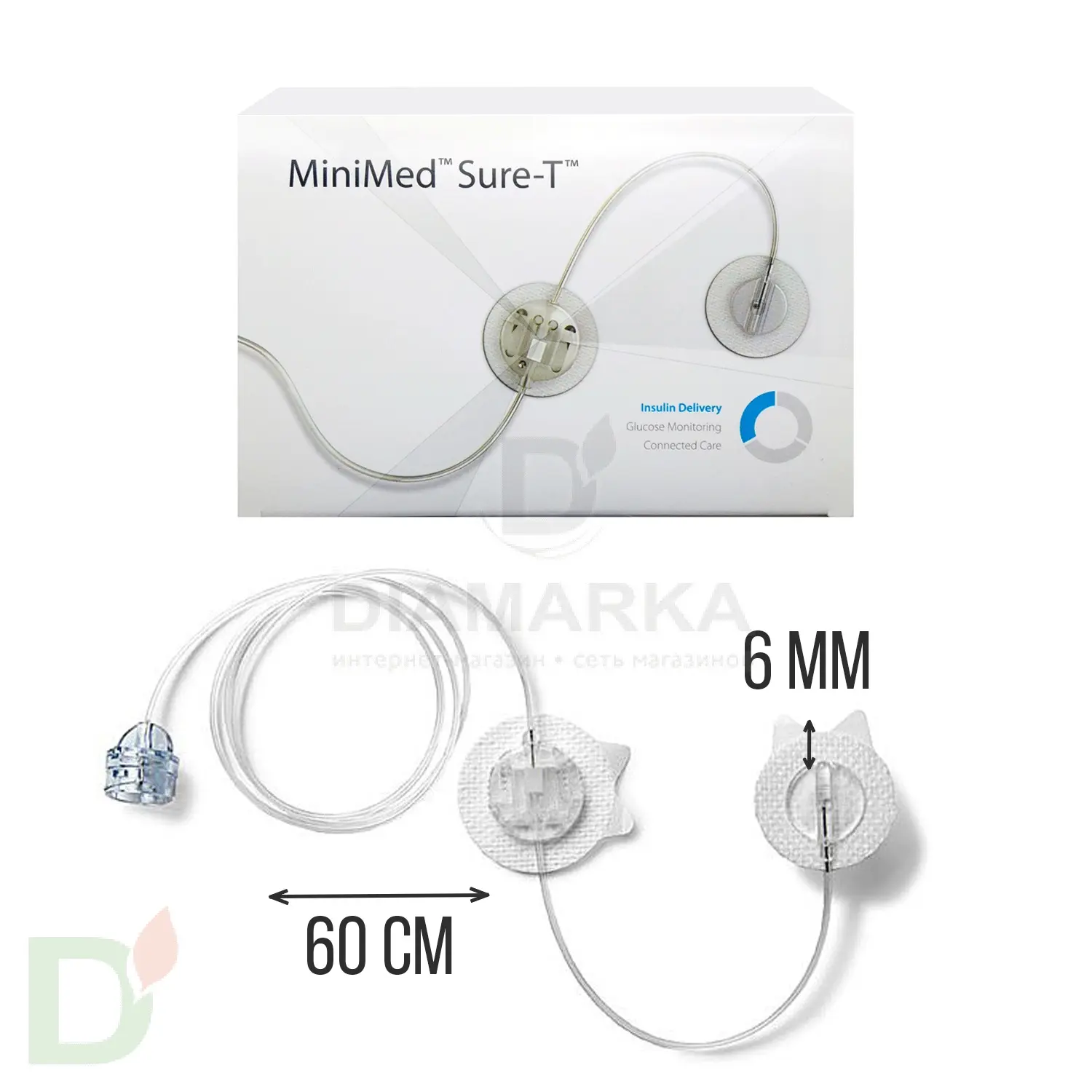 Катетер Sure-T / Шуа-Ти, 6/60 (ММТ- 864А), 10 шт.