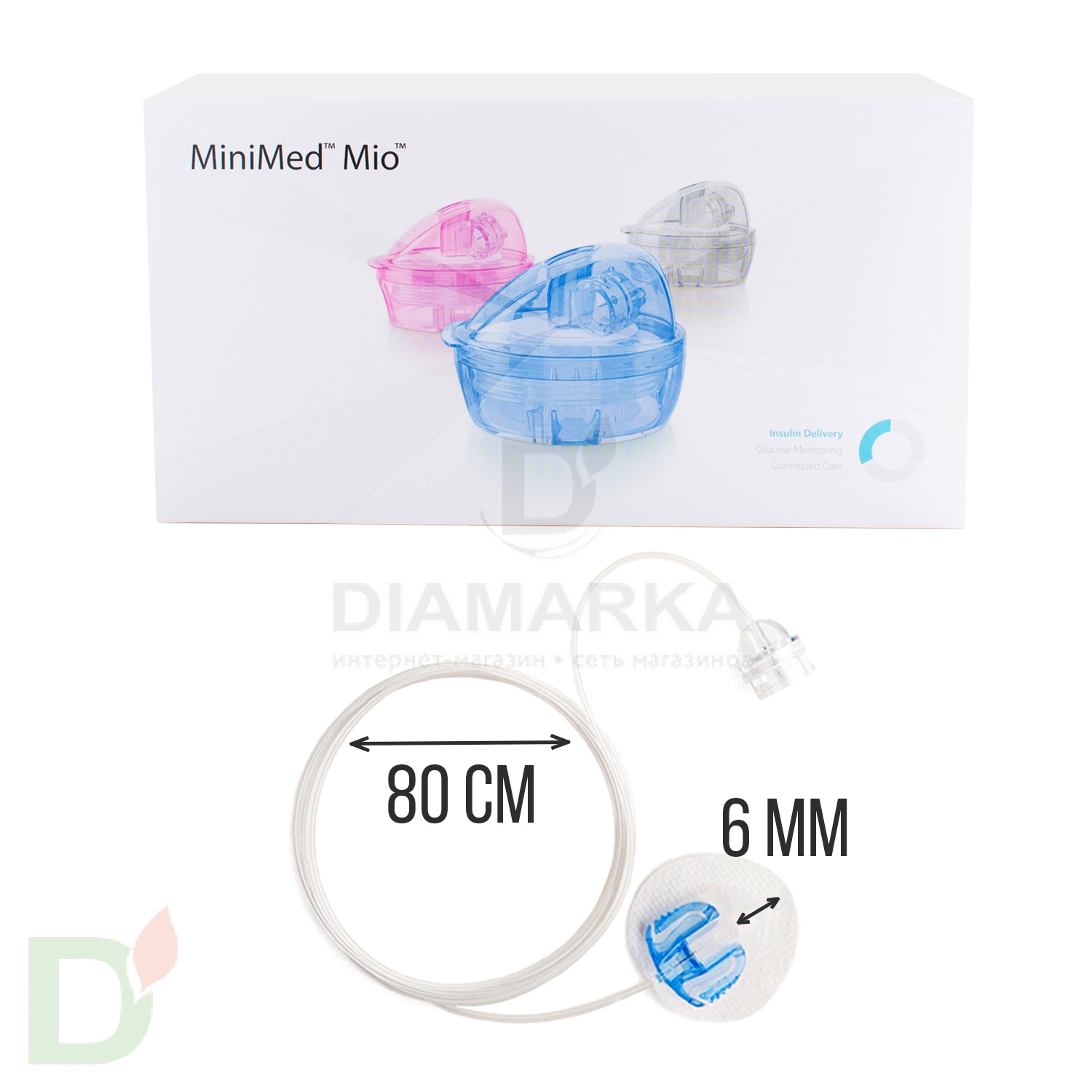 Катетер MIO / МИО 6/80 Голубой (MMT-945А), 1 шт.