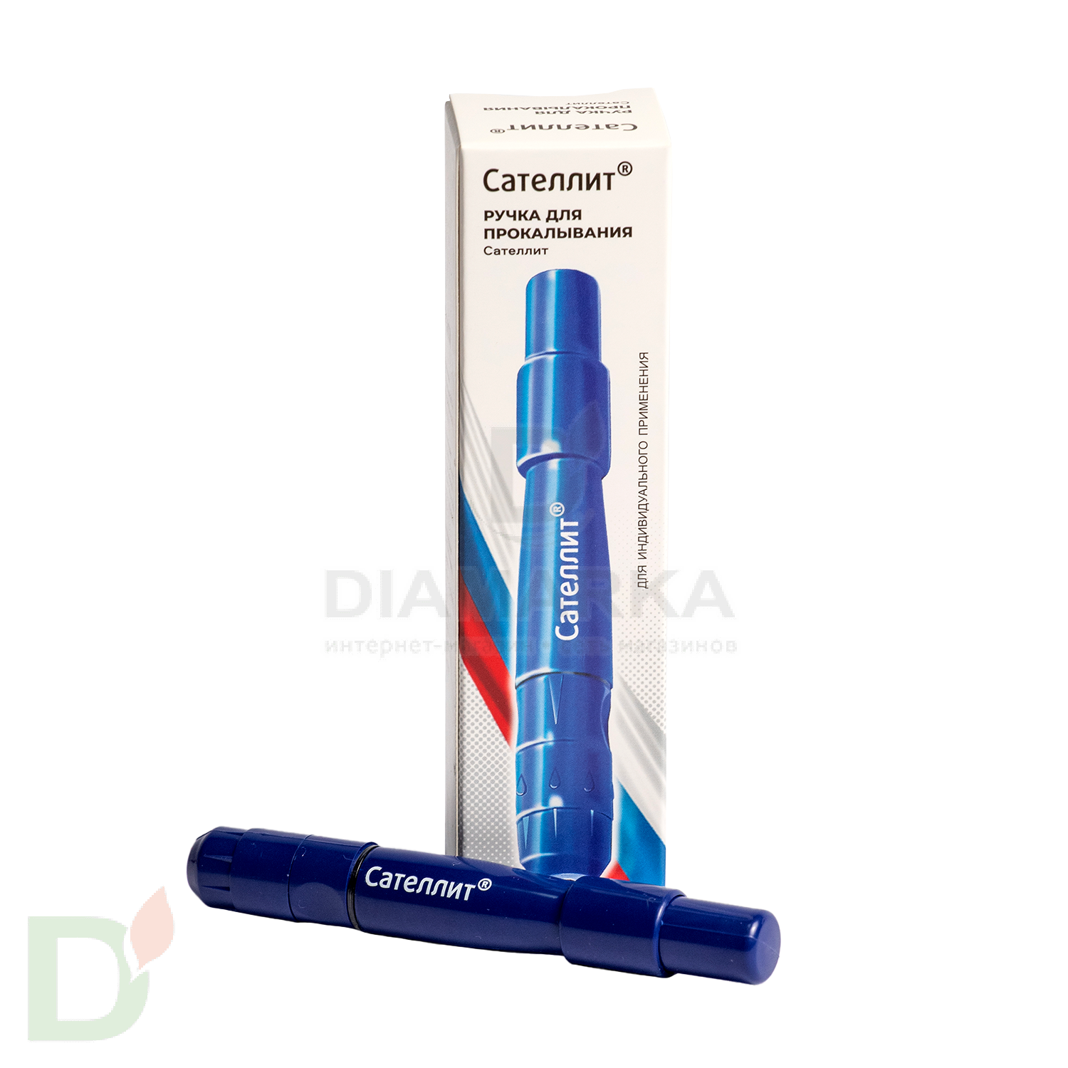 Ручка для прокалывания пальца Сателлит