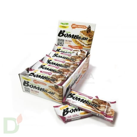 Батончик BOMBBAR Тирамису 60 гр. в интернет-магазине