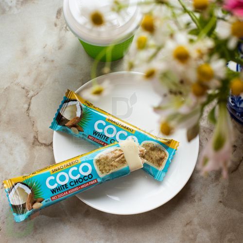 Батончик Snaq Fabriq глазированный Кокосово-миндальный десерт 40гр* в интернет-магазине