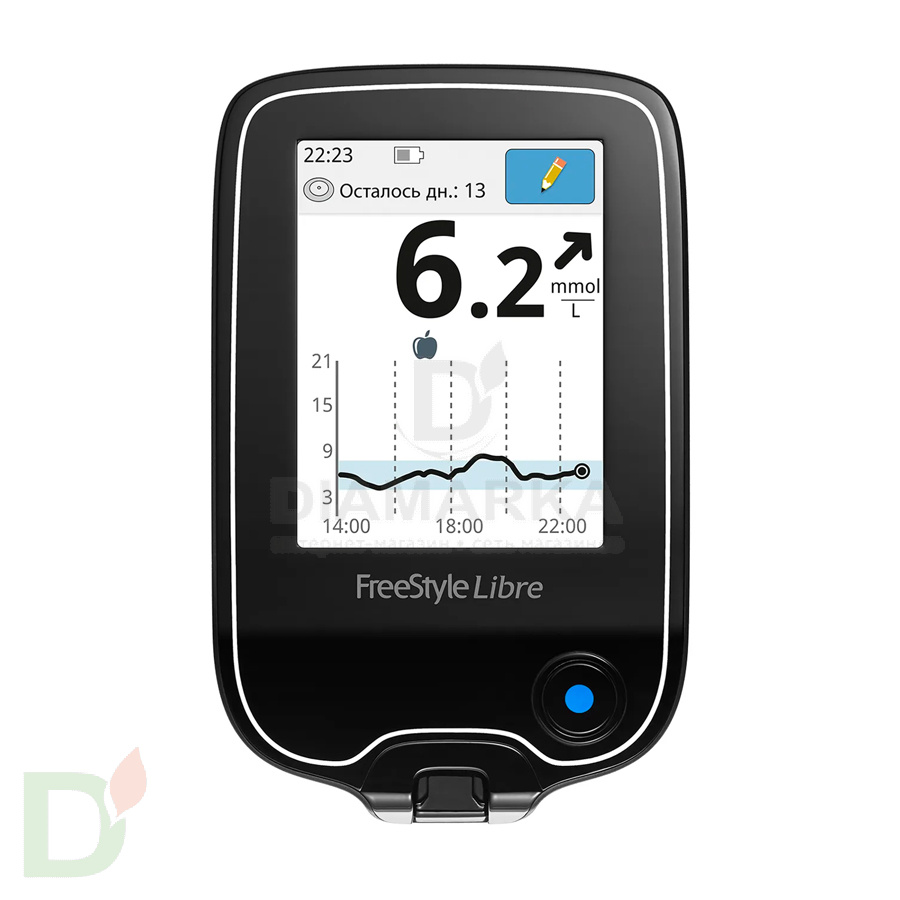 Сенсор (датчик) FreeStyle Libre 1 для измерения уровня глюкозы, 1шт