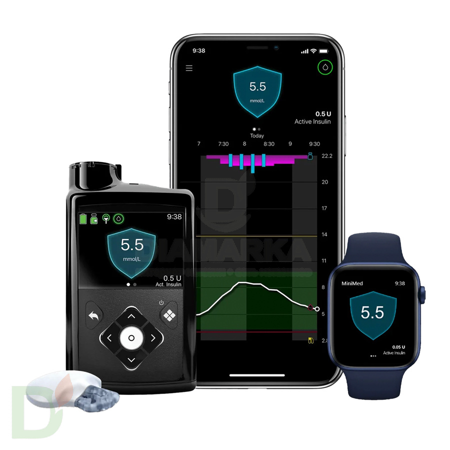 Инсулиновая помпа Medtronic MiniMed 740G MMT-1861 по программе обмена (Trade In)