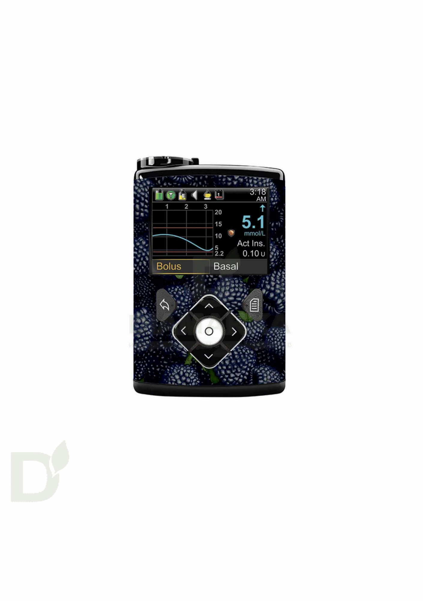 Наклейка на инсулиновую помпу Медтроник 640G, 720G, 740G и 780G