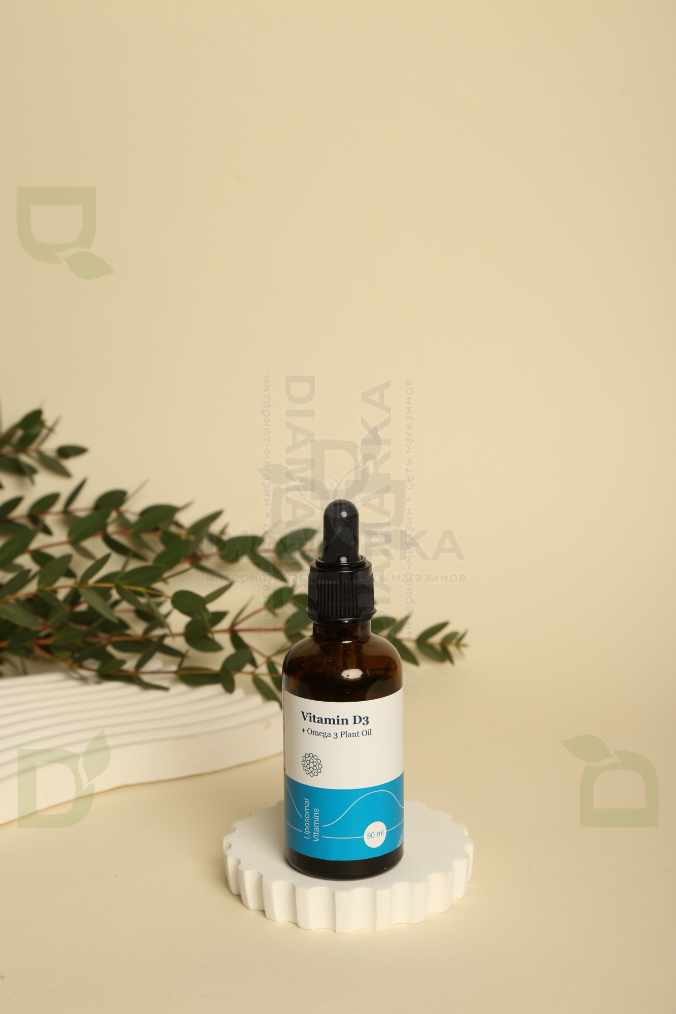 Витамины Liposomal Vitamins D3 + OMEGA 3, 50мл флакон
