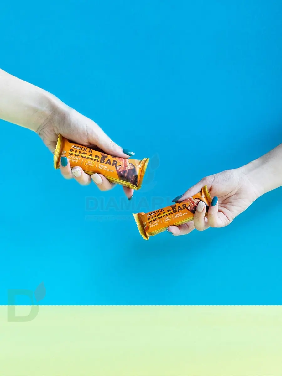 Батончик протеиновый FitnesShock Шоколадная карамель-фундук 50гр. в интернет-магазине