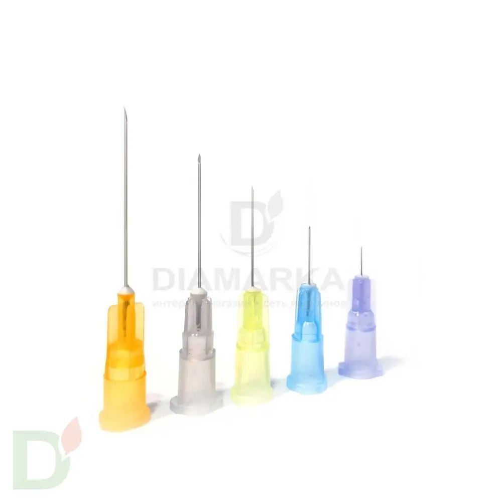 Мезоиглы инъекционные FEELject 31G (0.26мм*3мм), ультра тонкие, 100 шт.