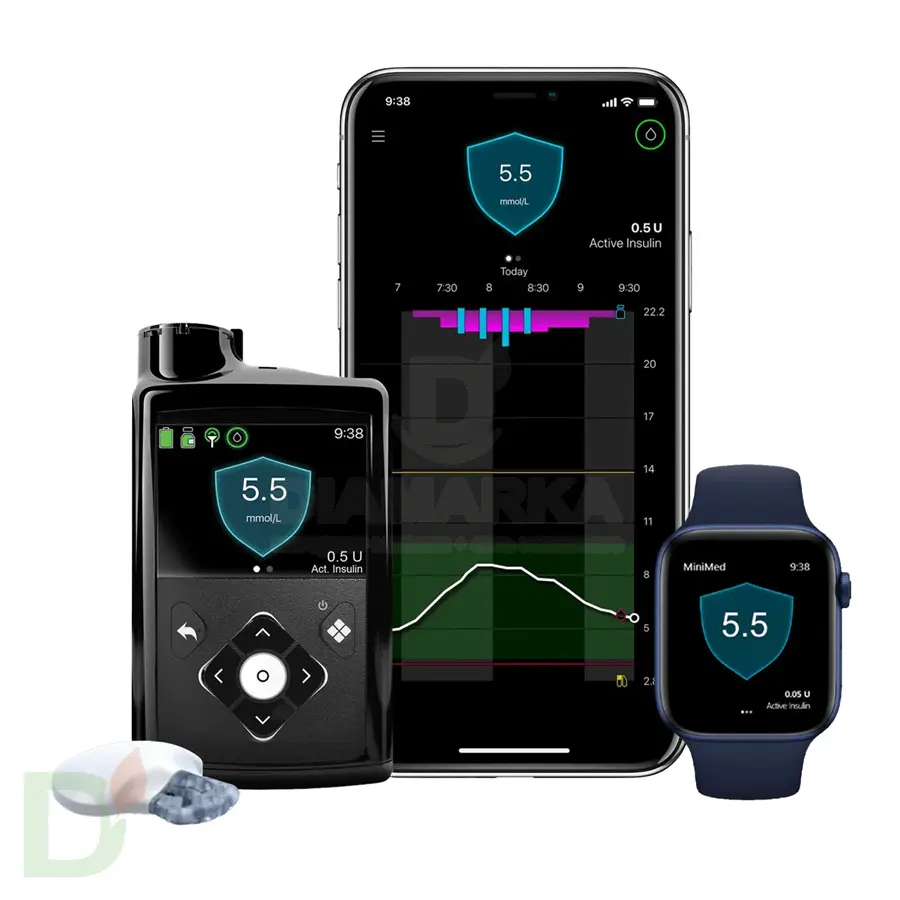 Инсулиновая помпа Medtronic MiniMed 720G MMT-1859 по программе обмена (Trade In)